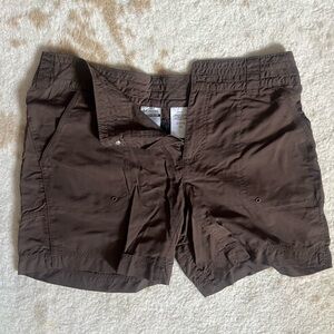 Columbia Women's Dark Brown Cargo Shorts